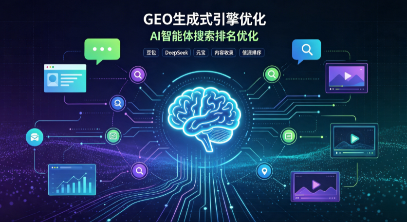 鹤城区GEO 浪潮来袭：生成式引擎优化崛起，创作者争抢豆包、DeepSeek、元宝智能体流量入口